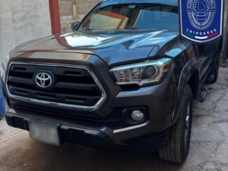 Recupera AEI en Guachochi pick up sustraída mediante fraude en Chihuahua