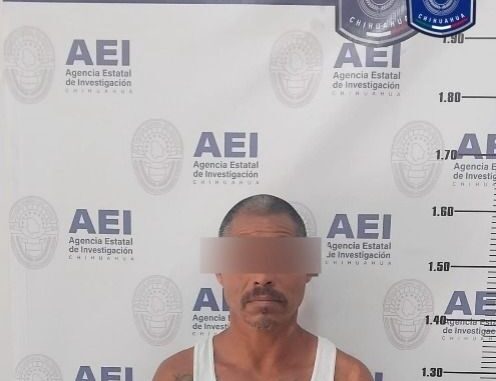 Cumplimenta AEI una orden de aprehensión por feminicidio en Cd. Juárez
