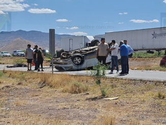 Trágico accidente en la autopista Chihuahua-Juárez deja dos fallecidos y seis personas lesionadas