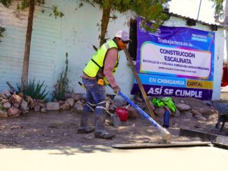 Arranca Municipio construcción de acceso seguro para familias de la Ampliación Unidad Proletaria