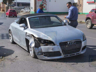 Accidente provoca congestionamiento vial en Tecnológico y Bustamante