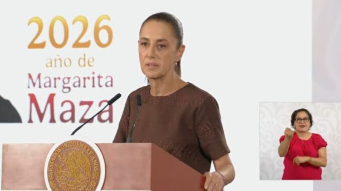 Sheinbaum  aclara que agentes de la CIA sólo participaron en la ubicación del narcolaboratorio