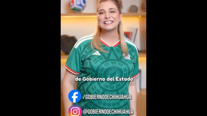 Maru Campos invita a disfrutar de la Fiesta Mundialista 2026 en el estado