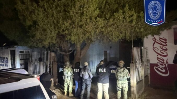 Detiene FEM a masculino por delito de género durante un cateo en Nuevo Casas Grandes