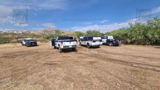 Hallan sin vida a pareja en las inmediaciones del Ejido Sacramento