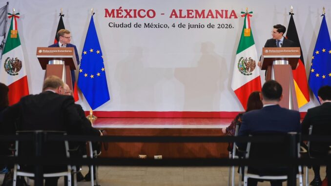 México y Alemania fortalecen alianza estratégica y definen próximas reuniones
