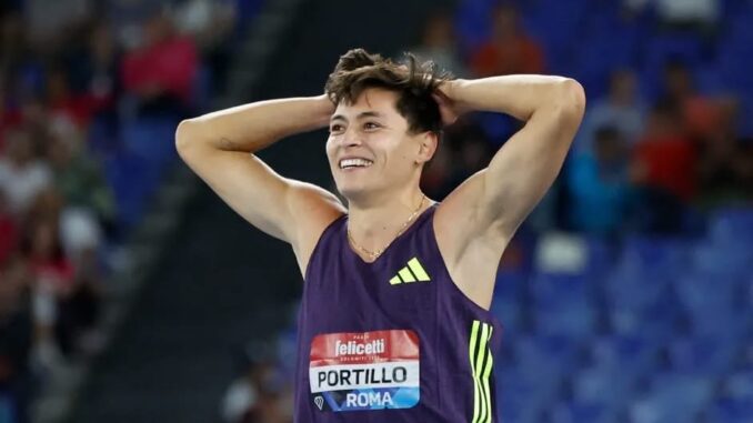 Erick Portillo logra histórica plata en la Liga de Diamante y pone en alto a Chihuahua