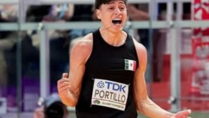 Erick Portillo conquista la medalla de plata en la Liga Diamante de Roma, Italia