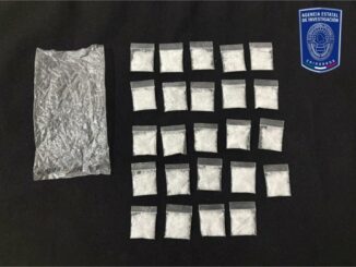 Detiene COE a masculino en posesión de dosis de cristal en Colinas de Juárez