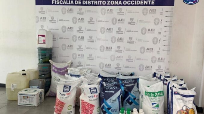 Recupera AEI diversos artículos señalados en una investigación por robo
