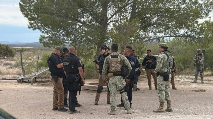 Despliegan operativo aire- tierra en Coyame 