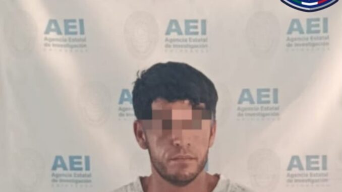Recupera AEI en Valle de Zaragoza automóvil momentos después de que fue robado en la ciudad de Chihuahua