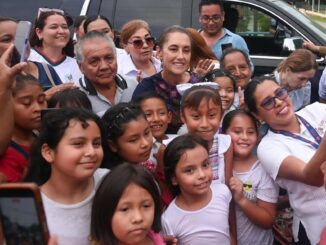“Se gobierna escuchando al pueblo”: Sheinbaum inaugura obras para prevenir inundaciones en 5 comunidades de Veracruz